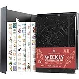 Legend Planner PRO Premium – Large Undated Weekly, Monthly & Budget Planner with Habit Tracker – Life Organizer for Time & Task Management, Goal Setting & Productivity – A4 Size (Black, New Cover)