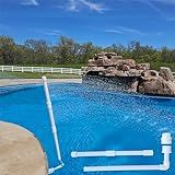 CHILLA Decreases Water Temperature 6-10 Degrees NO ENERGY REQUIRED Inground Swimming Pool Cooler Chiller Fountain DIY Install and Remove Waterfall Spray In-Ground Return Sprayer Relaxation Chilling