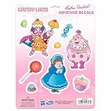 Hasbro Candy Land Adhesive Vinyl Decals - Fun Candy Land Stickers with Lord Licorice, Gramma Nutt, Gloppy and More, 1 Pack (9 Count)