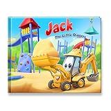 STORYBUG The Little Digger Personalized Story Book - Custom Children's Book, 11in x 8.5in, Yellow
