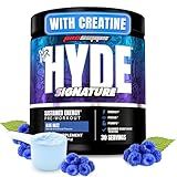 PROSUPPS Mr. Hyde Signature Pre Workout Powder with Creatine, Beta Alanine & Caffeine - Performance, Energy & Endurance - Clean Fitness & Gym Supplements for Men & Women (Blue Razz, 30 Servings)