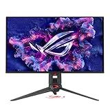 ASUS ROG Swift 27” 4K QD-OLED Gaming Monitor (PG27UCDM) - 240Hz, 0.03ms, Custom Heatsink, Neo Proximity Sensor, G-SYNC Compatible, 99% DCI-P3, True 10-bit color, DisplayPort 2.1a UHBR20, 3 yr warranty
