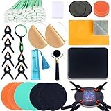 Luxiys 174 Pcs Trading Card Cleaning Care Tool Accessory Kit, Sports Card Care Flattening Cleaning Kit