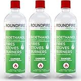 Roundfire Premium Ethanol Fuel - 3 x 1 Liter