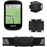 Garmin Edge 530 Sensor Bundle, Performance GPS Cycling/Bike Computer with Mapping, Dynamic Performance Monitoring and Popularity Routing, Includes Speed and Cadence Sensor and HR Monitor