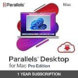 Parallels Desktop 26 for Mac Pro Edition | Run Windows on Mac Virtual Machine Software| Authorized by Microsoft | 1 Year Subscription [Mac Download]