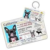 California Driver License Custom Dog Tag for Pets and Wallet Card - Personalized Pet ID Tags - Dog Tags for Dogs - Dog ID Tag - Personalized Dog ID Tags - Cat ID Tags - Pet ID Tags for Cats