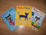 Pete the Cat Set (Pete the Cat I Love My White Shoes, Pete the Cat Rocking in My School Shoes, and Pete the Cat and His Four Groovy Buttons)