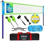 Zdgao 32FT Outdoor&Portable Volleyball Net-Adjustable Thick Dia Poles
