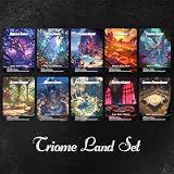 Proxy Cards for MTG, Alternative Custom Art DIY Cards, Triome Land, Normal