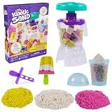 Kinetic Sand Smoothie Mixer with 14 oz Moldable Play Sand, Sensory Toys