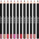 IS'MINE Matte Lip Liner Set - 12 Assorted Colors High Pigmented Natural Lip Makeup Soft Pencils Longwear Smooth Ultra Fine (Color Set -1)