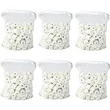 AQUANEAT Bio Ceramic Rings 6 lbs Aquarium Sump Filter Media Fish Tank Koi Pond Canister Filter Media in 6 Free Mesh Bags