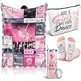 SmoothNovelty Live Dance Lover Ballet Gifts for Women Dance Lover for Girl Sister Fan Who Loves Birthday Gifts Tumblers Cups Blanket Makeup Bag Socks