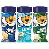 Kernel Season's Popcorn Seasoning Full Size Jars Variety Pack, Retail Sizes (Pack of 3)