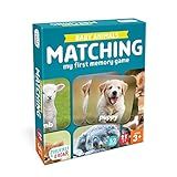 Chuckle & Roar - Matching Game Baby Animals - Board Game for Kids 3 and up - Concentration Skill Development for Toddlers - Ages 3 and Up