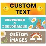 Custom Bumper Sticker - Make Your Own Personalized Bumper Stickers - Upload Your Image or Text - Full Color Printing Custom Stickers Decals