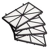 SUNRRA Ultra Fine Filters Compatible with Dolphin Nautilus CC Plus (Not for Nautilus CC), Nautilus CC Supreme, M200/M400/M500, Part # 9991432-R4, Pleated Pool Cleaner Replacement Part, 4 Packs