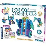 Thames & Kosmos Kids First Robot Engineer STEM Experiment Kit for Young Learners | Build 10 Non-Motorized Robots | Play & Learn with Storybook Manual | Parents’ Choice Gold Award Winner