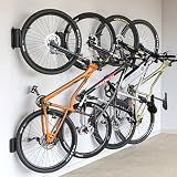 monTEK Swivel Bike Wall Mount, Bike Hangers for Garage, 4 Pack