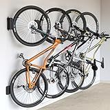 monTEK Swivel Bike Wall Mount, Bike Hangers for Garage, 4 Pack