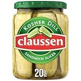 Claussen Kosher Dill Pickle Sandwich Slices, 20 fl. oz. Jar