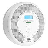 X-Sense Smoke Detector Carbon Monoxide Detector Combo, SC07, 1-Pack