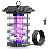 Buzbug LED Bug Zapper Indoor Outdoor, Durable 10 Years Lifespan Lamp, Sustainable Less Power, 6.5ft Power Cord, High-Voltage Mosquito Zapper, Fly Trap Mosquito Trap, Fly Killer Fly Zapper