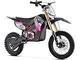 MotoTec 36v Pro Electric Dirt Bike 1200w Lithium Pink