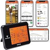 Voice Caddie SC300 Portable Golf Launch Monitor and Swing Analyzer with Real-Time Shot Data Tracking - 12-Hour Battery Life