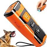 QVNNVQ Dog Bark Deterrent Devices, Ultrasonic Anti Barking Device for Dogs, Stopping Own or Neighbor's Dog Barking,Portable Dog Training Device, Safe & Effective for Indoor & Outdoor Use, Orange