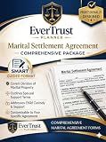 2026 Marital Settlement Agreement Comprehensive Package - Legal Forms for Divorce, Property Division, Spousal & Child Support - Smart Guided Format DIY Kit