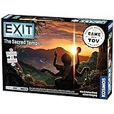 Exit: The Sacred Temple (with Jigsaw Puzzles) | Exit: The Game - A Kosmos Game | Family-Friendly, Jigsaw Puzzle-Based at-Home Escape Room Experience for 1 to 4 Players, Ages 10+
