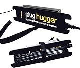 Plug Hugger Cable Organizer – Laptop & AC Charger Cord Management System with Hook-and-Loop Strap – Tangle-Free Charger Storage for Laptops, Phones, Tablets, Gaming Consoles, and More (Standard)