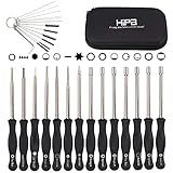 Hipa Pack-of-14 Carburetor Adjustment Tool Carburator Adjusting Kit for 2-Cycle Small Engine Compatible with Poulan STHIL Echo Ryobi Troy Bilt Trimmer Weedeater Chainsaw