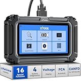 XTOOL D5S OBD2 Scanner - 2026 Code Reader for Cars & Trucks with 16 Resets, Crank Sensor Relearn, Throttle Relearn, EPB, FCA AutoAuth, CAN FD for GM, Engine ABS SRS Transmission Car Diagnostic Tool
