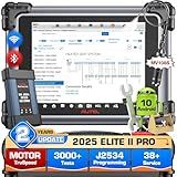 2025 Autel MaxiSYS Elite II PRO Scanner, 2-Year Free Update ($2590) Elite 2 Pro J2534 ECU Programming Tool as Ultra MS919 MS909, with MV108S, Motor TruSpeed, OE-ECU Coding 40+ Services CAN FD/Do IP