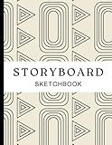 Storyboard Sketchbook: 16:9 Large Notebook with Blank Frames | Planning Tool | Brainstorming Ideas | For Directors, Film Makers, Animators & Creative Storytellers
