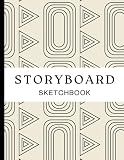 Storyboard Sketchbook: 16:9 Large Notebook with Blank Frames | Planning Tool | Brainstorming Ideas | For Directors, Film Makers, Animators & Creative Storytellers