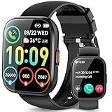 Smart Watch for Men Women, 1.85" TFT-Touch Screen Smartwatch with Call Function, 112 Sport Modes, Fitness Tracker with 24/7 Heart Rate/Sleep Monitor, IP68 Waterproof, Fitness Watch for Android/iOS