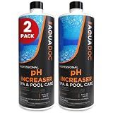 AquaDoc Spa pH Increaser - pH Up for Hot Tub Water Balance, 32 oz (2 Pack)