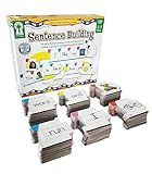 Key Education Sentence Building Game, Phonics Puzzles for Kids Ages 6-8, Learn to Read Parts of Speech, Sight Words, and More, Speech Therapy Materials for Kindergarten, 1st Grade, and Up