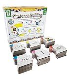 Key Education Sentence Building Game, Phonics Puzzles for Kids Ages 6-8, Learn to Read Parts of Speech, Sight Words, and More, Speech Therapy Materials for Kindergarten, 1st Grade, and Up