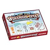Late for The Sky Wisconsin-Opoly Board Game – Family Strategy Party Game for 2-6 Players, Ages 8+ – Buy Properties, Build Cabins & Lodges – Wisconsin Gift
