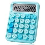 Mr. Pen- Mechanical Switch Calculator, 12 Digits, Large LCD Display, Blue Calculator Big Buttons
