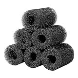 AQUANEAT 6-Pack Pre-Filter Sponge for Aquarium Shrimp Fry Fish Tank Filter 0.8” Intake, Replacement Foam Cover