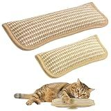 ZCXETP 2Pcs Cat Pillow, Catnip Tools for Cats, Redirects Scratching from Furniture, Medium and Large Cat Pillow for Multi-Cat Households