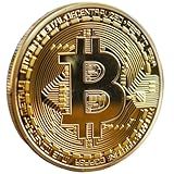 Collector's Edition Bitcoin Coin - Commemorative Cryptocurrency Collectible in Protective Acrylic Display Case - Perfect for Crypto Enthusiasts, Coin Collectors, and Gifts