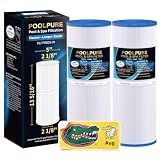 POOLPURE PRB25-IN Hot Tub Filter Replace Unicel C-4326, 3005845, 2Pack
