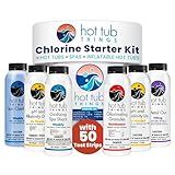 Hot Tub Things Chlorine Starter Kit for Hot Tub & Spa Maintenance